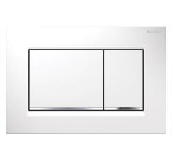 Geberit Sigma30 115883JT1 Kétmennyiséges Wc nyomólap Matt fehér Easy to Clean 115.883. JT. 1