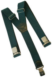 O&T Clip pentru bretele pantaloni Natur, albastru verde