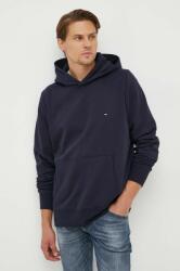 Tommy Hilfiger felső sötétkék, férfi, sima, kapucnis - sötétkék S