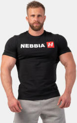 Nebbia Red "N" póló 292 fekete XXL
