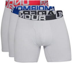Under Armour Férfi boxeralsó Under Armour Charged Cotton 6in 3 Pack Mod Gray Medium Heather M