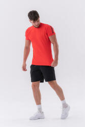 Nebbia Férfi sportpóló Nebbia „Essentials 326 XL piros
