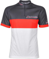 inSPORTline Kerékpáros póló inSPORTline Pro Team fekete-piros-fehér XL (6964)