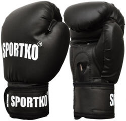 SportKO Boxkesztyű SportKO PD1 fekete 12oz