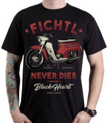 Black Heart Póló BLACK HEART Fichtl M fekete