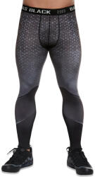 Bas Black Férfi/fiú sport leggings BAS BLACK Hardmen S szürke