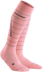 CEP Női kompressziós zokni CEP Reflective rózsaszín II