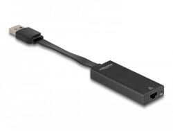  Delock A-típusú USB adapter Gigabit LAN vékony (66245)
