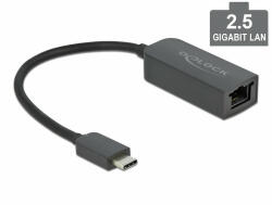 Delock USB Type-C adapter apa 2, 5 Gigabit LAN kompakt (66645) - dstore