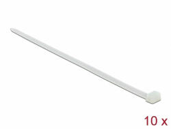 Delock Kábelkötegelő 1020 x 9 mm (H x Sz), 10 darab fehér (19731) - dstore
