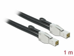 Delock PCI Express kábel Mini SAS HD SFF-8674 - SFF-8674 csatlakozókkal, 1 m (86621) - dstore