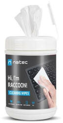 NATEC Tisztító Törlőkendők Raccoon 10x10 Cm 100-as Csomagban (nsc-1796) (nsc-1796) - dstore