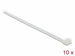 Delock Kábelkötegelő 760 x 8, 8 mm (H x Sz), 10 darab fehér (19635) - dstore