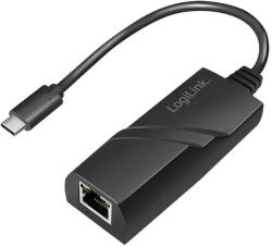 LogiLink USB-adapter, USB 3.2 Gen 1x1, USB-C-Gigabit Ethernet, fekete (UA0238A) - dstore