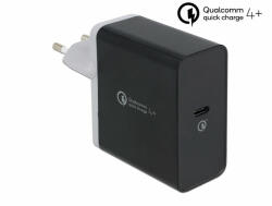 Delock USB töltő 1 db USB Type-C PD 3.0 / Qualcomm Quick Charge 4+ 27 W (41444)