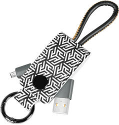 LogiLink USB 2.0 kábel, USB-A/M - Micro-USB/M, kulcstartóval, 0, 22 m (CU0165)