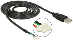 Delock modul kábel USB 2.0 A apa > 5 tűs kameradugó V1.9 1, 5 m (95986)