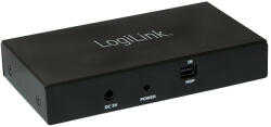 LogiLink DisplayPort elosztó, 1x2 port, 1x mini DP - 2x HDMI, 4K/30 Hz, HDCP (CV0094)