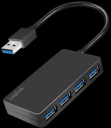LogiLink USB 3.2 Gen1, 4 portos hub, fekete (UA0396) - dstore