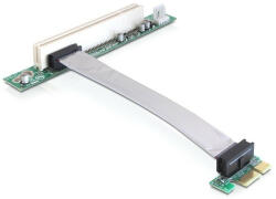Delock PCIe Riser kártya x1 > PCI 32-Bit, 13cm-es kábellel (41857)