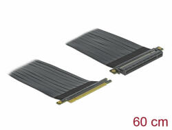 Delock PCI Express Riser kártya x16 - x16 hajlékony kábellel, 60 cm (85765) - dstore