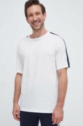 Tommy Hilfiger pamut póló bézs, sima - bézs L - answear - 20 990 Ft