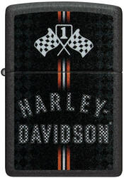 Zippo Harley-Davidson® Black Crackle® öngyújtó | Z48558 (Z48558)
