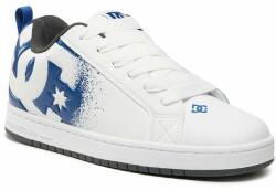 DC Shoes Sportcipő DC Court Graffik 300529 White/Blue/Grey XWBS 46 Férfi