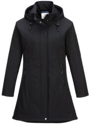 Portwest TK42 női softshell munkavédelmi kabát fekete színben (TK42BKRXXL)