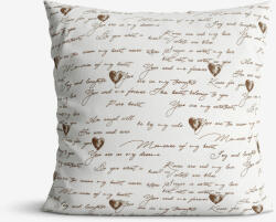 Goldea pamut párnahuzat - szerelmes idézetek 30 x 50 cm