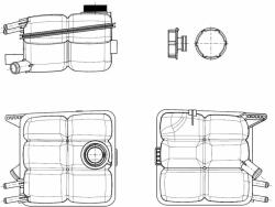 NRF Vas de expansiune, racire NRF EASY FIT 454015 (454015)