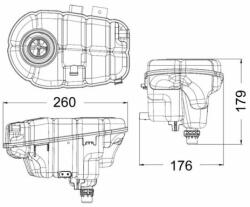 MAHLE Vas de expansiune, racire MAHLE BEHR CRT 60 000S (CRT 60 000S)