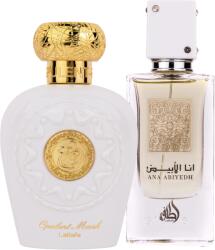 Lattafa Pachet 2 parfumuri femei: Opulent Musk 100ml + Ana Abiyedh White 60ml