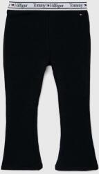 Tommy Hilfiger gyerek legging sötétkék, sima - sötétkék 152 - answear - 18 990 Ft