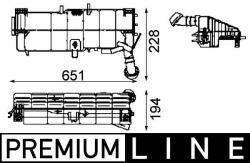 MAHLE Vas de expansiune, racire MAHLE BEHR *** PREMIUM LINE *** CRT 49 000P (CRT 49 000P)