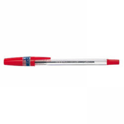 Zebra Golyóstoll 0, 7mm, kupakos, N5200 Zebra, írásszín piros (20053) - officefirst