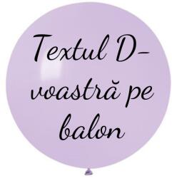 Personal Balon cu text - Lila 80 cm