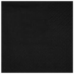 Santex Servítky - jednofarebné 21 x 20 cm Culori: Neagră