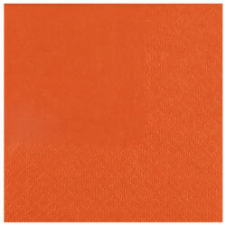 Santex Servítky - jednofarebné 21 x 20 cm Culori: Portocalie
