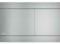 ALCAPLAST Fun-Inox wc tartály nyomólap Rozsdamentes félmatt