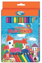 Centrum Háromszögletű színes ceruza 18 db (P3033-1036)