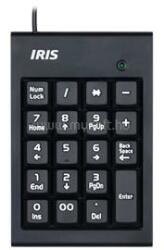 IRIS B-15 numerikus vezetékes billentyűzet (fekete) (IRIS_B-15) (IRIS_B-15)