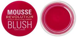 Makeup Revolution London Mousse Blush fard de obraz 6 g pentru femei Juicy Fuchsia Pink