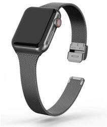 MYBANDZ Milánói fém óraszíj Apple Watch 38-40-41mm fekete (APW381581)
