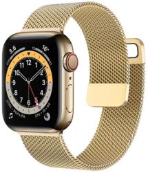 MYBANDZ Milánói fém óraszíj Apple Watch 38-40-41mm arany (APW381401)
