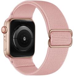 MYBANDZ Rugalmas szövet óraszíj Apple Watch 38-40-41mm rózsaszín (APW383000)