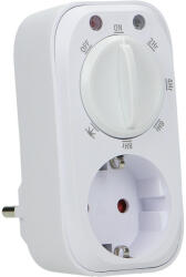 Anco Beltéri digitális időkapcsoló alkonykapcsolóval - Programozható, energiatakarékos vezérlés (321608)