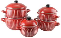 Perfect Home Red Dots 10 piese (11326)