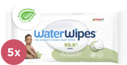 WaterWipes 5x WATEWIPES Șervețele umede fără conținut de plastic Soapberry 60 buc (300 buc) (AGSVP-F173013)