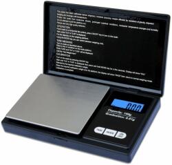 Teox Professzionális ékszermérleg, Minimum 0.01 g, Maximum 100 g, Digitális LCD kijelző, Fekete (00158)